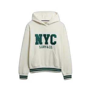 Women's hooded sweatshirt Superdry Country Club Varsity image-0