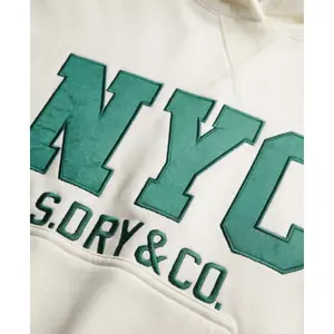 Women's hooded sweatshirt Superdry Country Club Varsity image-1
