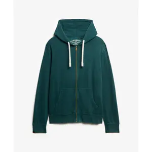 Felpa con cappuccio zip oversize classica da donna Superdry Essential image-0