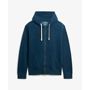 Felpa con cappuccio zip oversize classica da donna Superdry Essential image-0