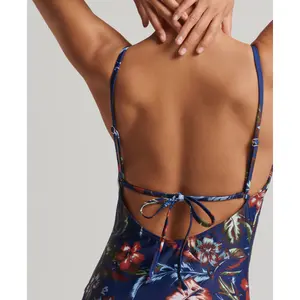 Fato de banho feminino de 1 peça Superdry Vintage Surf image-4