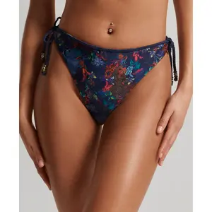 Fundos de fato de banho feminino Superdry Vintage Tropical image-1