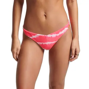 Damen-Bikinihose Superdry Tie & Die Code image-0