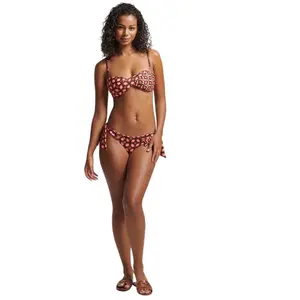 Top de traje de baño para mujer Superdry Vint Mix image-2