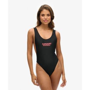Bañador de una pieza elástico con espalda baja para mujer Superdry image-3