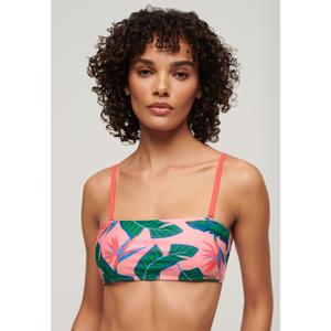 Top bikini tropical para mujer Superdry image-3