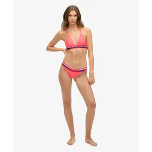 Braga de bikini a rayas para mujer Superdry image-3