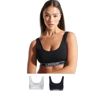 Brassière en coton bio femme Superdry Grace Super (x2) image-3