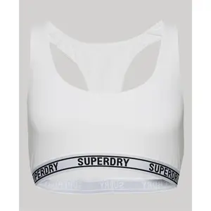 Sujetador corto de algodón orgánico para mujer Superdry image-0