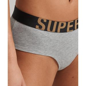 Calções de banho de algodão para mulher Superdry Large logo image-2