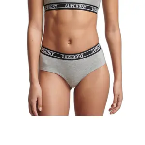 Bañadores de algodón para mujer Superdry Multi Logo image-0