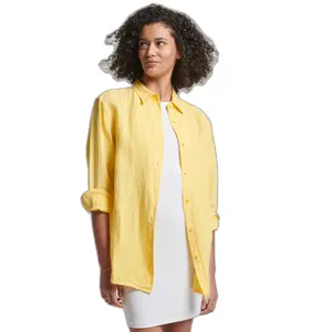 Camisa boyfriend de mujer Superdry image-0