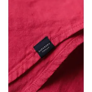 Women's long sleeve linen shirt Superdry Boyfriend image-5