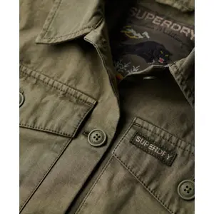 Women's military overshirt Superdry image-6
