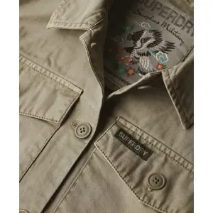 Women's military overshirt Superdry image-6