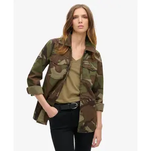Women's military overshirt Superdry image-1