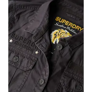 Långärmad skjorta för kvinnor Superdry Military image-6