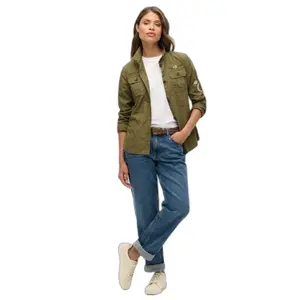 Långärmad skjorta för kvinnor Superdry Military image-3