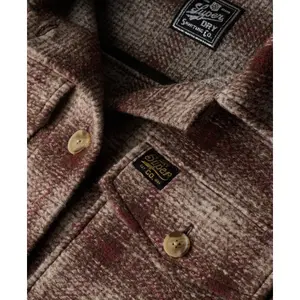 Camisa por cima grossa não forrada mulher Superdry image-6