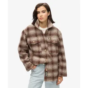 Camisa por cima grossa não forrada mulher Superdry image-2