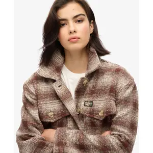 Camisa por cima grossa não forrada mulher Superdry image-5