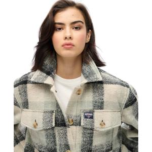 Camisa de trabajo gruesa sin forro para mujer Superdry image-4