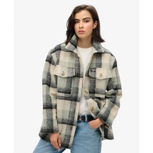 Camisa de trabajo gruesa sin forro para mujer Superdry image-2