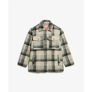 Camisa de trabajo gruesa sin forro para mujer Superdry image-0