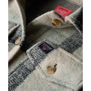 Camisa de trabajo gruesa sin forro para mujer Superdry image-5