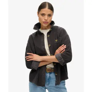 Thick corduroy overshirt for women Superdry image-1