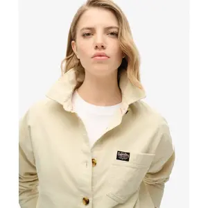 Thick corduroy overshirt for women Superdry image-4