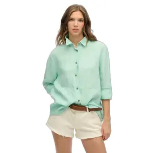 Camicia casual da donna in lino Superdry image-1
