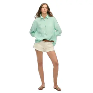 Camicia casual da donna in lino Superdry image-2