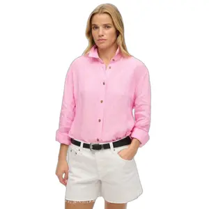 Lässiges Boyfriend-Hemd aus Leinen, Damen Superdry image-2