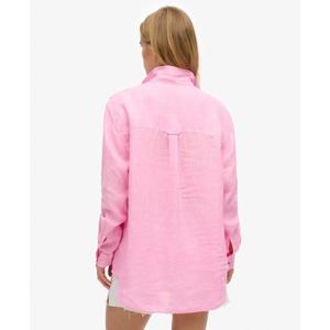 Lässiges Boyfriend-Hemd aus Leinen, Damen Superdry image-3