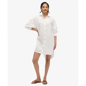 Vestido de camisa de mulher Superdry image-1