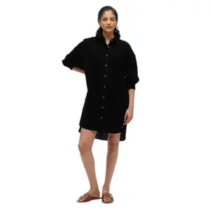 Vestido de camisa de mulher Superdry image-1