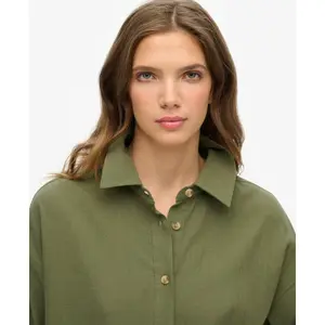 Camisa de praia de mangas longas para mulher Superdry Ibiza image-5