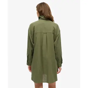 Camisa de praia de mangas longas para mulher Superdry Ibiza image-3