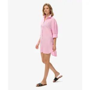 Vestido de camisa de mulher Superdry image-3