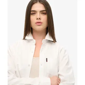 Women's long sleeve shirt Superdry Oxford image-3