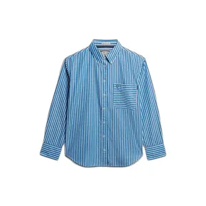 Women's long-sleeved poplin shirt Superdry image-0