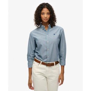 Women's long sleeve shirt Superdry Oxford image-3