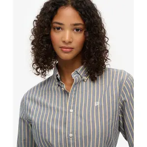 Women's long sleeve shirt Superdry Oxford image-6