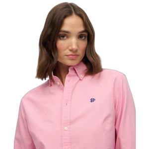 Women's long sleeve shirt Superdry Oxford image-5