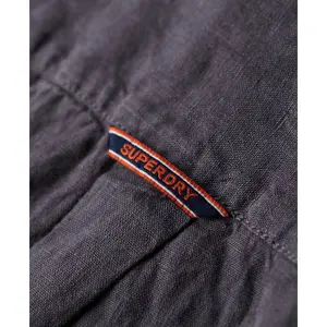 Women's relaxed oversized linen shirt Superdry image-5
