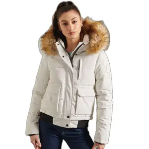 Jacka för kvinnor Superdry Everest image-0