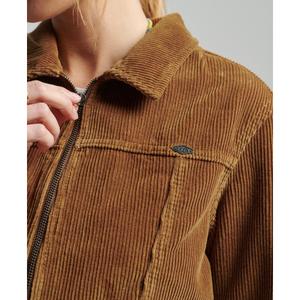 Short corduroy jacket for women Superdry Vintage image-3
