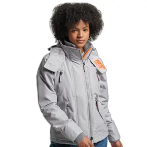 Giacca impermeabile con cappuccio donna Superdry Mountain image-1
