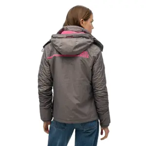 Women's hooded windbreaker Superdry Pop Zip Arctic SD image-4